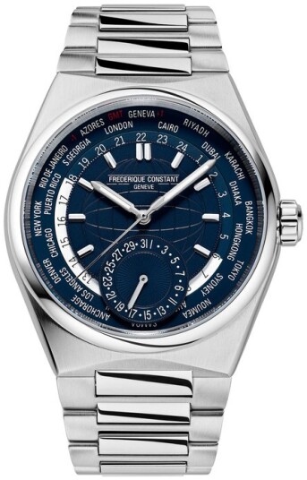 Frederique Constant Herreklokke FC 718N4NH6B Highlife Blå/Stål Ø41