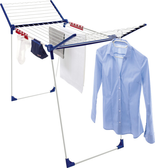Leifheit Tørkestativ Pegasus-200 Comfort Hvit-Blå 167x66xH107