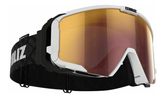 Bliz Switch Nano Optics Matte White Brown W Red Multi Brown w Red multi unisex