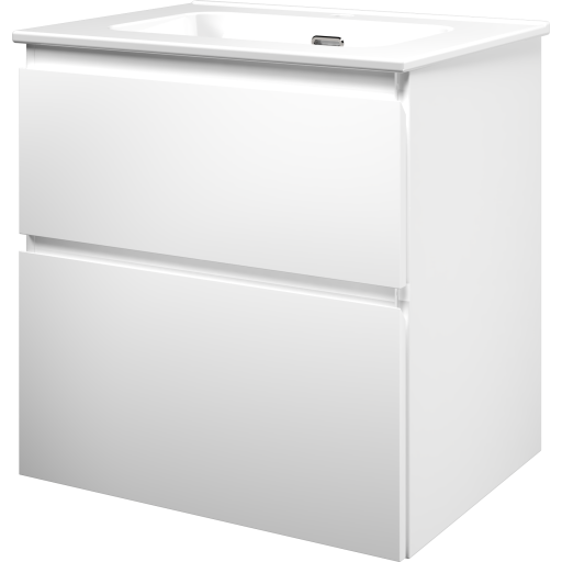 Sanibell Proline møbelpakke, 61x46 cm, matt hvit Sanibell Proline møbelpakke, 61x46 cm, matt hvit