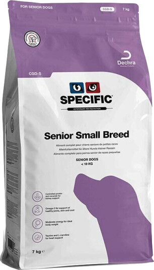 Specific Senior Hundefôr for Små Hunde CGD-S 7 kg - Tørrfor med Omega-3