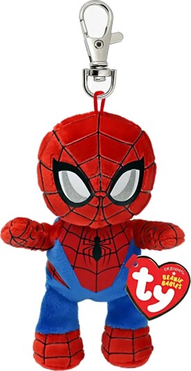 TY Spiderman Floppy Clip Multi/patterned 9 CM TY Spiderman Floppy Clip Multi/patterned 9 CM