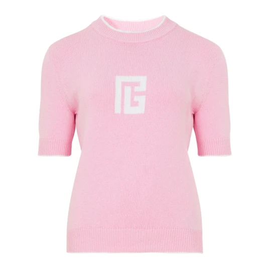 Balmain Dame Strikkevarer Rosa 2XS