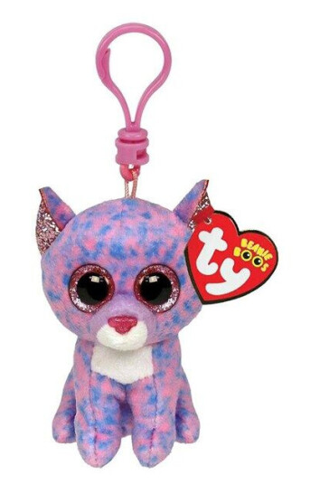 Ty Beanie Boo Clips - Cassidy Cat 7cm