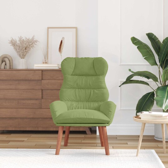 Avslappende stol Lysegrønn 69 x 74 x 93 cm Fløyel Avslappende stol Lysegrønn 69 x 74 x 93 cm Fløyel