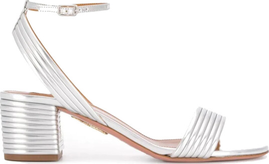 Aquazzura Dame Sko Grå 40 EU,
