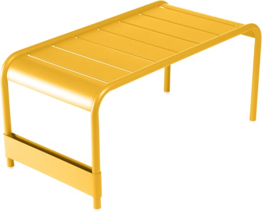 Fermob Luxembourg Large Low Table/bench Honey Utendørs Småbord Og Sidebord