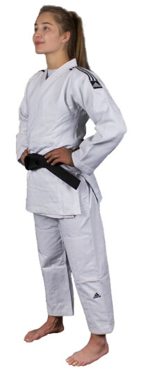 Adidas Judo Judo Uniform Adidas Judo 'Champion 2.0' Slim Fit Hvit