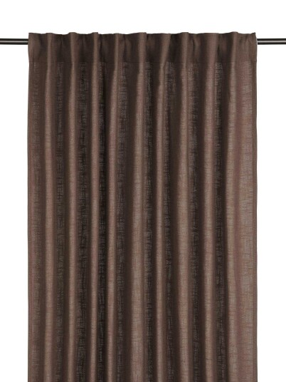 Svanefors Harper gardin 2-pack Nougat 140 x 280 cm 1745467-02-573 1745467-01-573