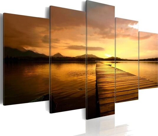 Bilde Sunset Island 100x50 Artgeist sp. z o. o.