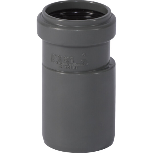 Osterndorf Grå PP Reduksjonsdeler 40/32mm for Hydraulikk