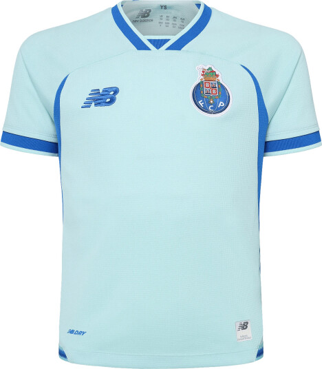 New Balance Fc Porto 26/27 Third Youth Short Sleeve Jersey Blue YL