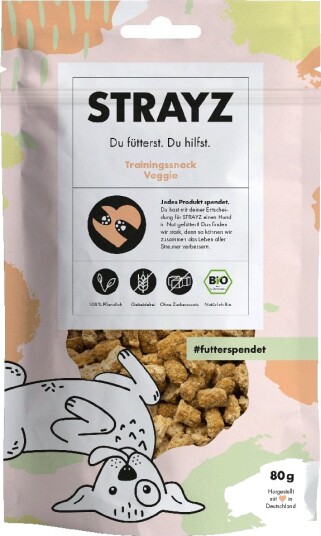 Strayz Økologisk Veggie Snack 4 X 80 G Strayz Økologisk Veggie Snack 4 X 80 G