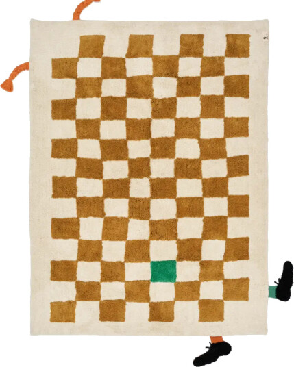 Kid's Concept Pippi Tufted Gulvteppe 120x160 cm - Cream