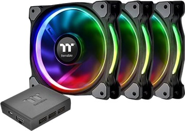 Thermaltake Riing Plus 12 Rgb Fan Tt Premium Edition Systemviftesett 120mm