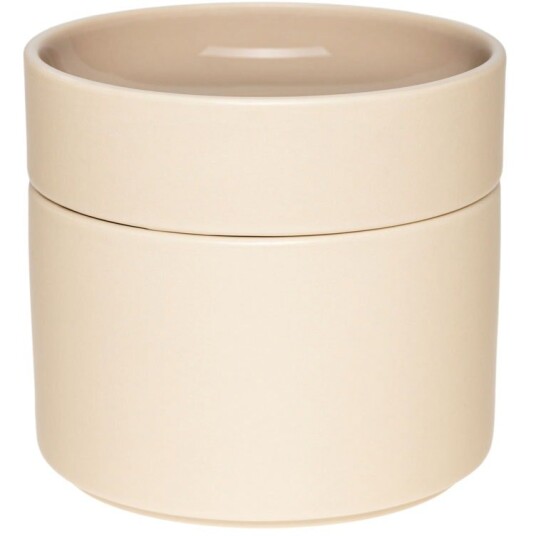 Arabia Kirnu Decorative Jar 11x10 cm Beige Arabia Kirnu Decorative Jar 11x10 cm Beige