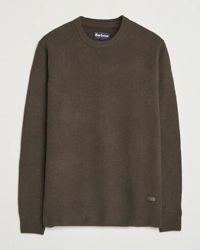 Barbour Lifestyle Patch Crew Dark Oak