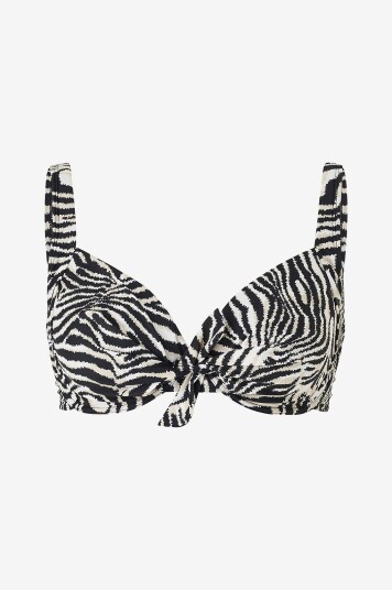 Panos Emporio - Bikini-BH Zebra Electra Top - Hvit