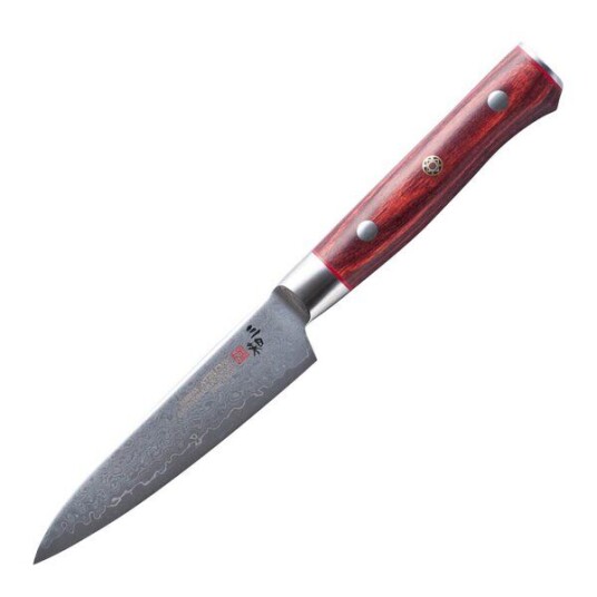 Zanmai   Flame Classic Damaskus PRO Petty kniv 11 cm pakkawood
