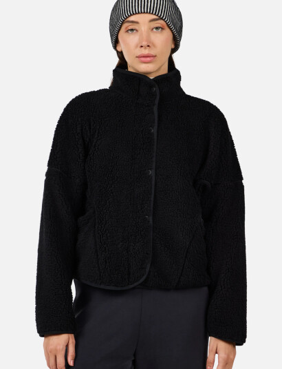 ROSSIGNOL W Alltrack Snap Sherpa Jkt - Black - XL