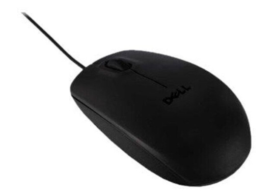 Dell MS111 USB Optical Mouse - Mus - Optisk - 2 - Svart