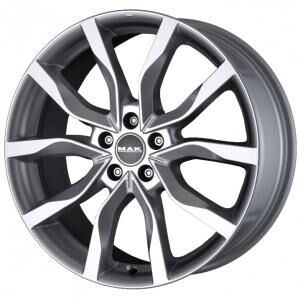 MAK Highlands Silver 8x19 5x108 ET45 B63.4