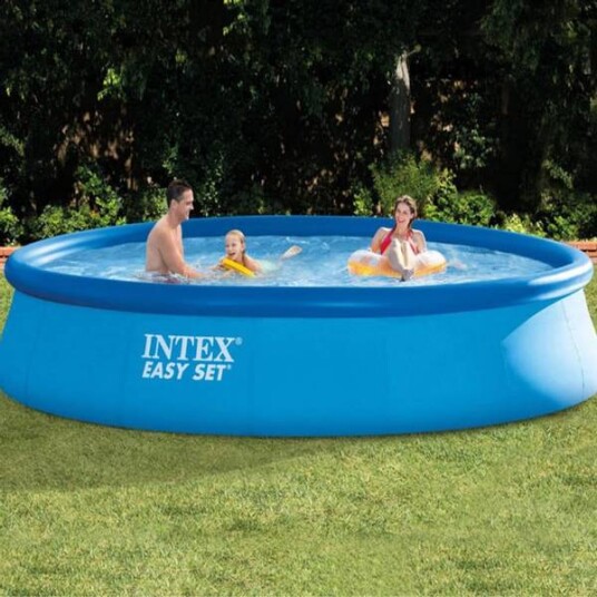 Intex Easy Set Basseng 396 X 84cm 7290 Liter Med Filterpumpe