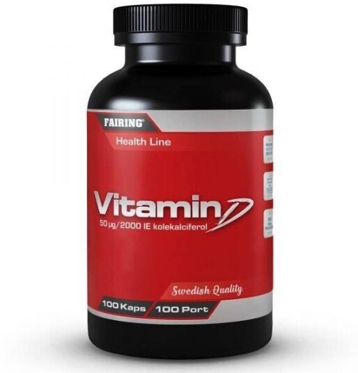 Fairing Vitamin D - 100 kapsler