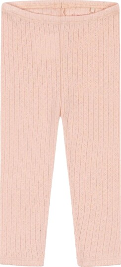 Konges Sløjd Leggings Hullmønster/Blonder Minnie Pale Blus Konges Sløjd 6 år (116) Leggings Rosa