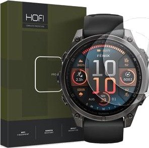Garmin Fenix 8 Hofi Premium Pro+ Beskyttelsesglass - 51mm - 2 Stk. - Klar