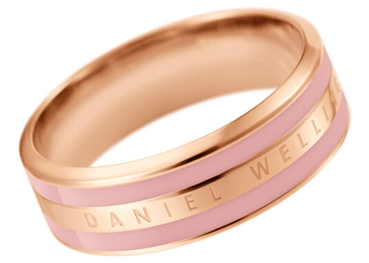 Daniel Wellington DW Emalie Ring Dusty Rose 60 Roségull