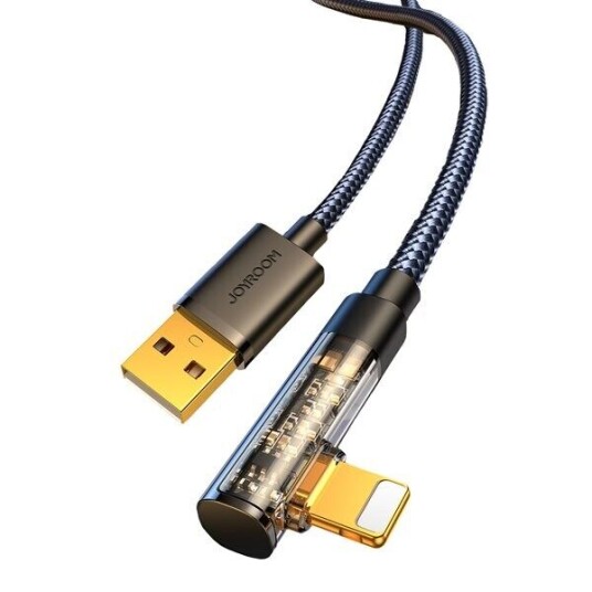 Joyroom UL012A6 USB A to Lightning Angled 1.2m Black S UL012A6 1.2m Black