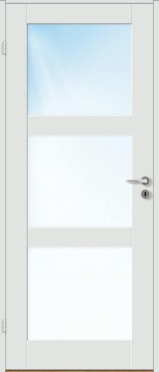 Innerdør Bygg1 Stil 3 Klarglass Innerdør Bygg1 Stil 3 Klarglass