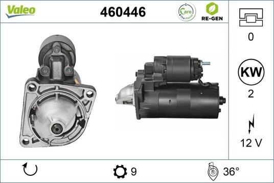 Starter VALEO 460446 Starter VALEO 460446
