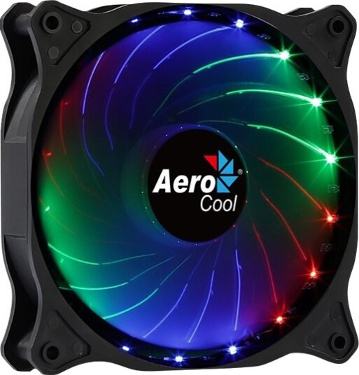 Aerocool Cosmo 12 120mm Kabinettvifte Svart Aerocool Cosmo 12 120mm Kabinettvifte Svart