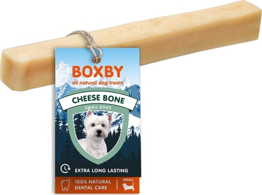 Boxby Cheese Bone For Små Hunder Opptil 10 kg