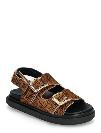 ALOHAS Harper Leather Sandals - Brown - 36