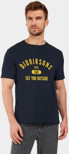 Didriksons Harald T-shirt Collegiate Dark Night Blue