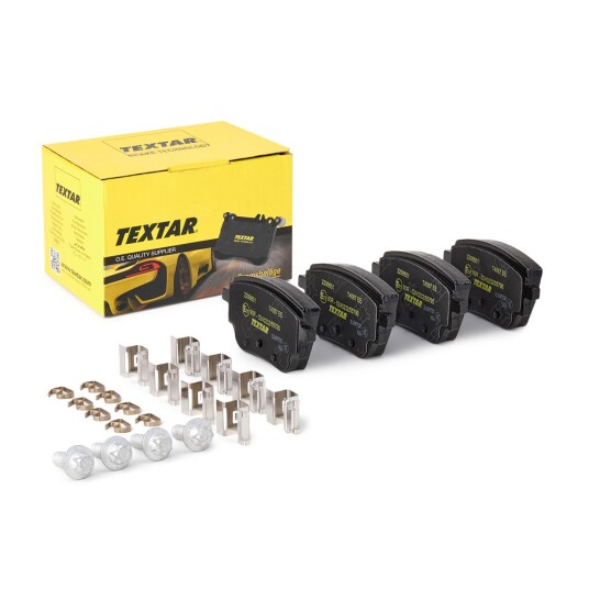 Bremseklosser TEXTAR 2298601 Bremseklosser TEXTAR 2298601
