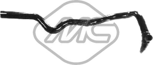 Slange, varmeveksler-radiator Metalcaucho 08444