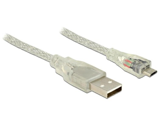 Delock USB kabel Micro B Til USB 3m Delock USB kabel Micro B Til USB 3m