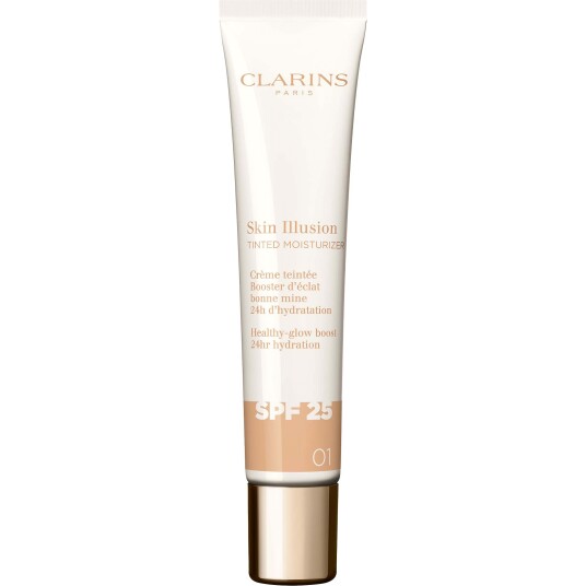 Clarins Skin Illusion Tinted Moisturizer SPF25 01 40ml Clarins Skin Illusion Tinted Moisturizer SPF25 01 40ml
