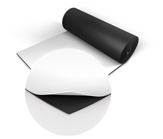 Harlequin Duo Black/white Dansegulv Vendbar, Sort/hvit, 2 X 10m Rull