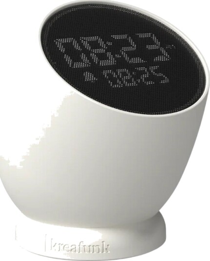 Kreafunk Vekkerklokke   Bell   Soft White   Kreafunk   OneSize   Nattlampe   Hvit