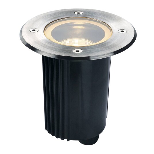 Dasar 115 rund nedfellbar uplight GU10 IP67 - Rustfritt stål