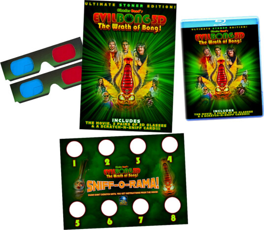 Evil Bong 3D: The Wrath Of Bong! 2011 Bluray