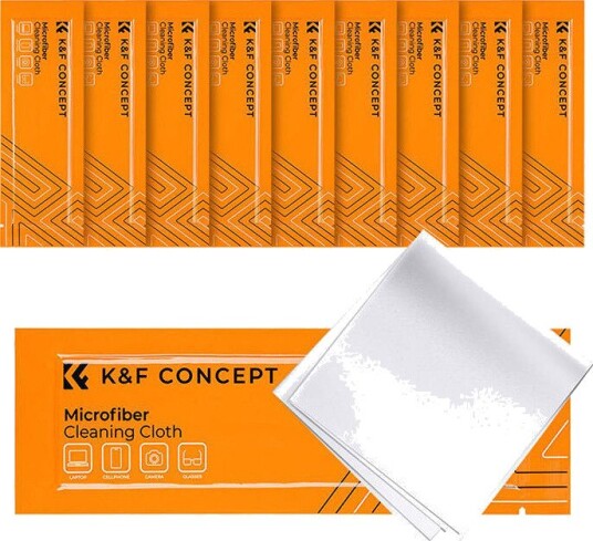 K&F Concept Mikrofiber Rengjøringskluter - 10 stk K&F Concept Mikrofiber Rengjøringskluter - 10 stk
