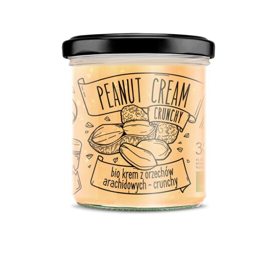 Diet Food økologisk peanøttsmør crunchy 300 g