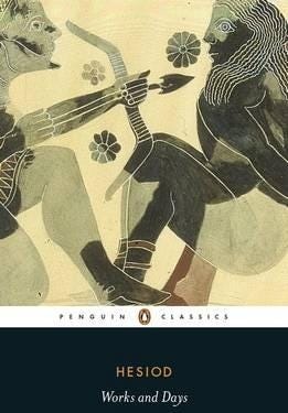 Works And Days Av Hesiod Works And Days Av Hesiod