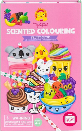 Tiger Tribe Fruity Cutie Duftsett 36 Fargeark 8 Tusjer